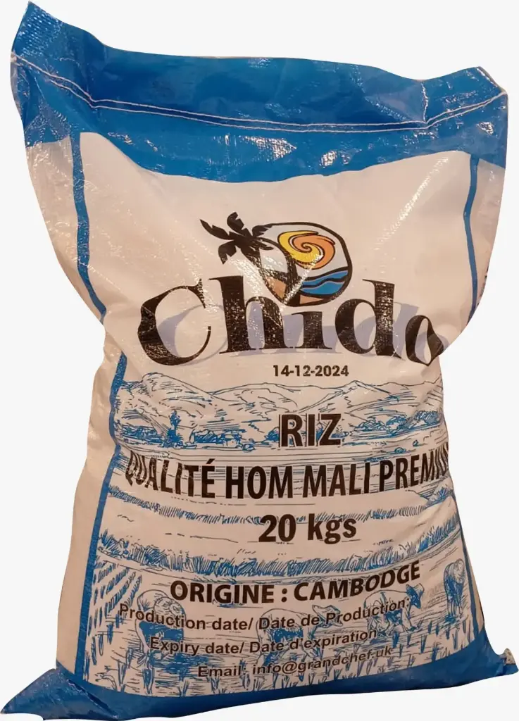RIZ CHIDO HOM MALI CAMBODGE 20KG   MG