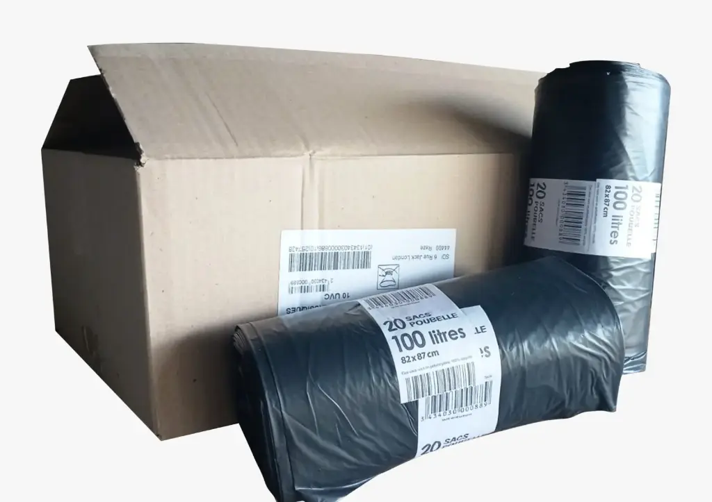 SAC POUBELLE ECO 100L 82X87  MG