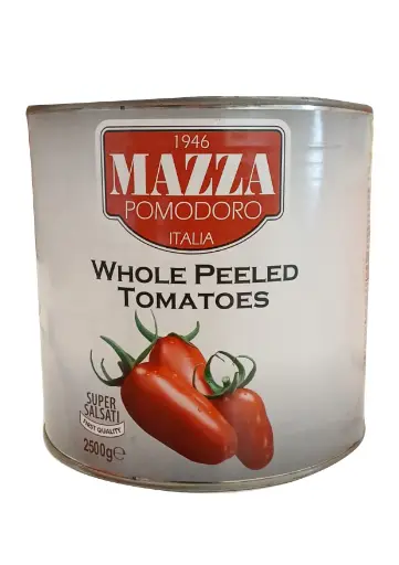 [MG-DZO-GRO-1391-00] TOMATES ENTIÈRES PELÉES 6X2500G MG