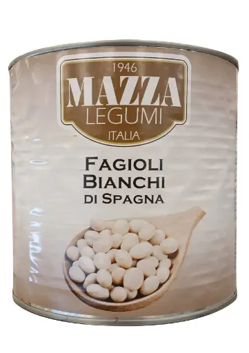[MG-DZO-GRO-1193-00] HARICOTS BLANCS SPAGNA 6X2500G MG